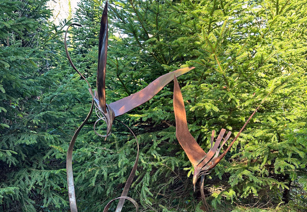 Tim Harral bird sculptures
